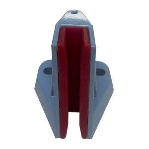 ZAPATA DE RIEL AZUL/ROJO 10MM