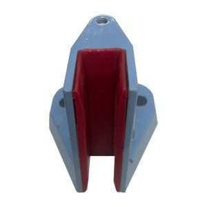 ZAPATA DE RIEL AZUL/ROJO 16MM
